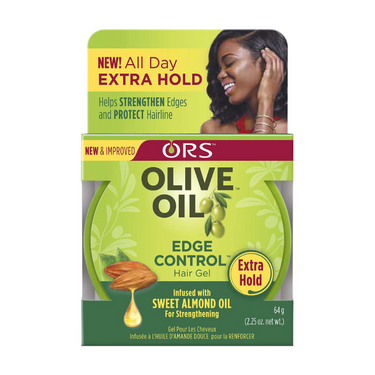 ORS Olive Oil Edge Control Extra Hold – 2.25 oz - ANNS BEAUTY SUPPLY